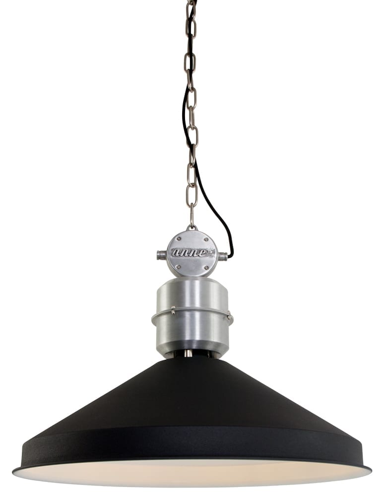 Grande suspension noire Anne Zappa – Image 4