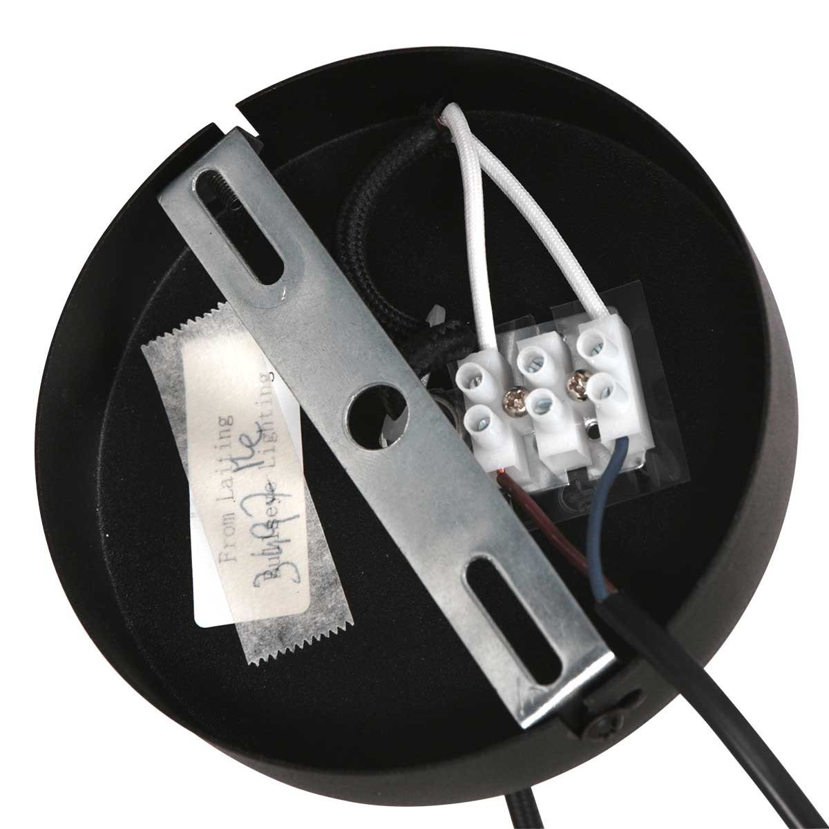 Grande suspension Steinhauer Bollique ambre et laiton et noir – Image 14