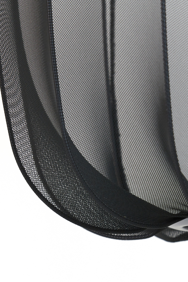 Suspension rétro noire à mailles fines Light & Living Plumeria – Image 7