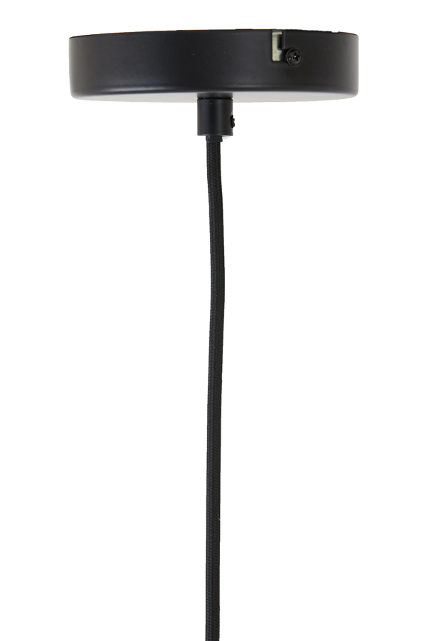 Suspension rétro noire à mailles fines Light & Living Plumeria – Image 9