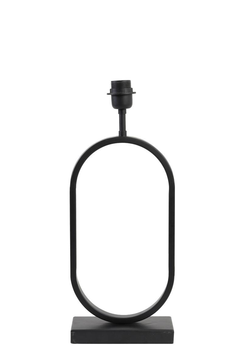 Base de lampe design noire ovale Light & Living Jamiri – Image 3