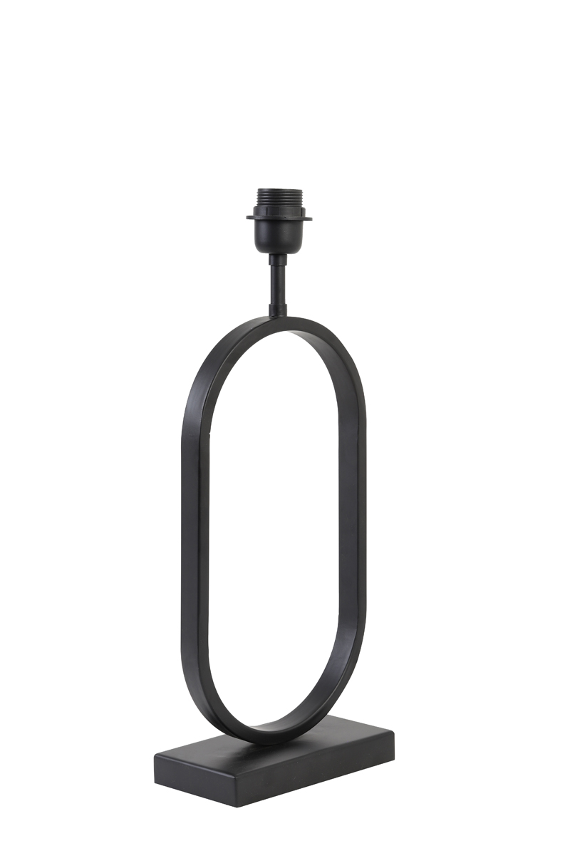 Base de lampe design noire ovale Light & Living Jamiri – Image 4