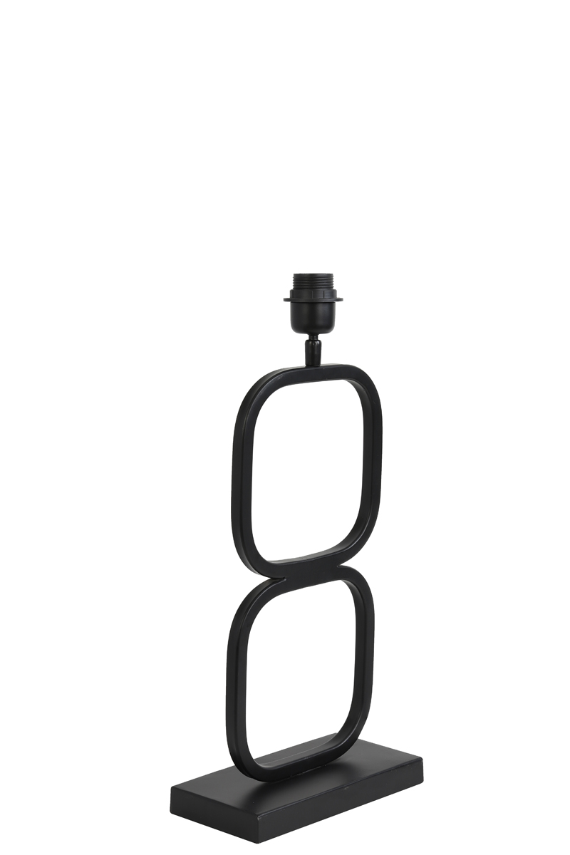 Base de lampe noire tendance Light & Living Lutika – Image 4
