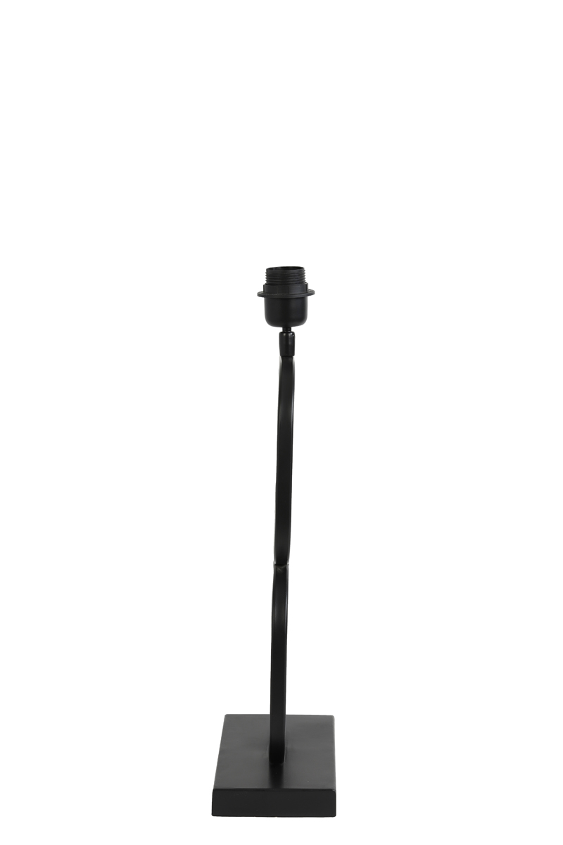 Base de lampe noire tendance Light & Living Lutika – Image 5