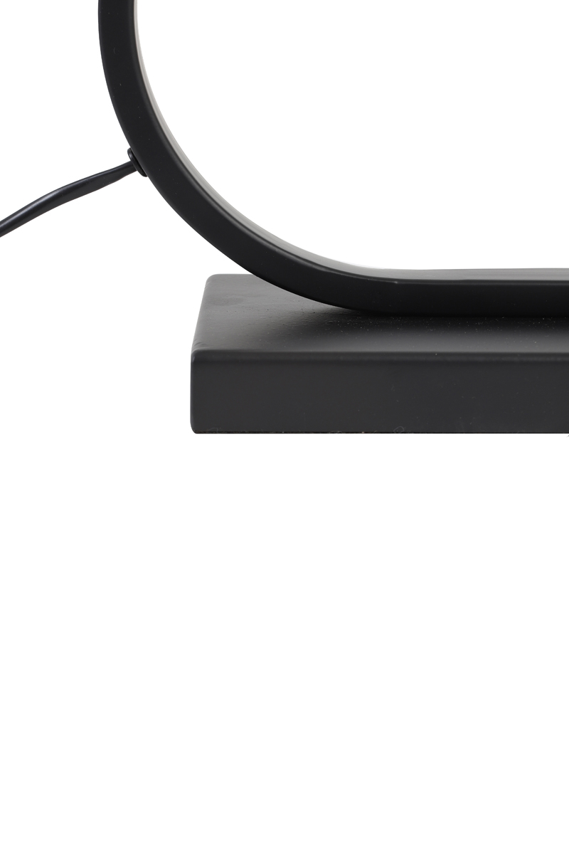 Base de lampe design ovale noire Light & Living Jamiro – Image 6