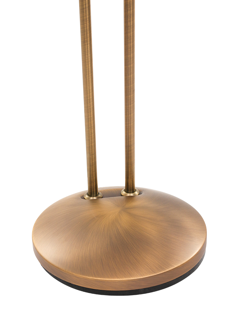 Lampadaire à deux lumières Steinhauer Zenith en bronze – Image 13