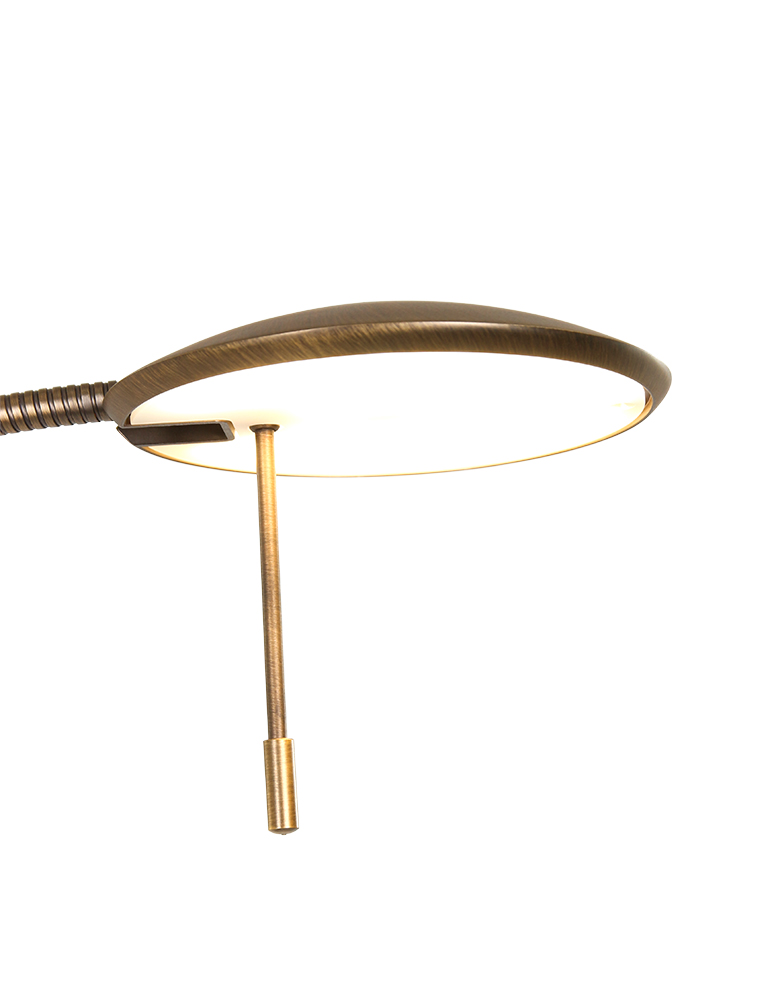 Lampadaire à deux lumières Steinhauer Zenith en bronze – Image 5