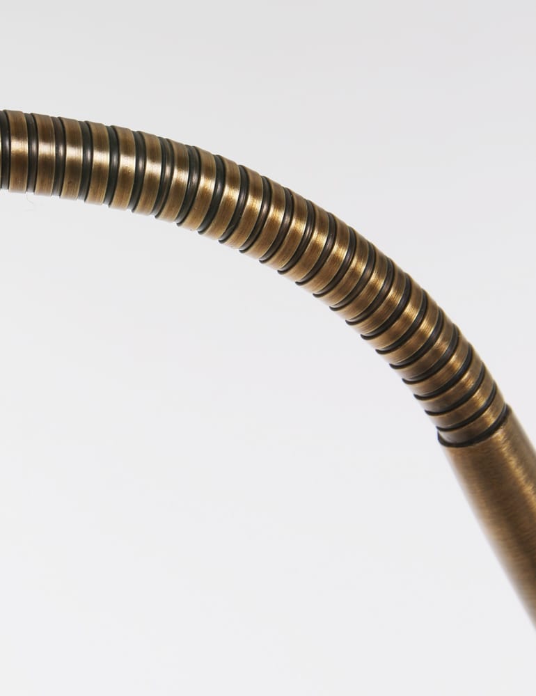 Lampadaire à deux lumières Steinhauer Zenith en bronze – Image 8