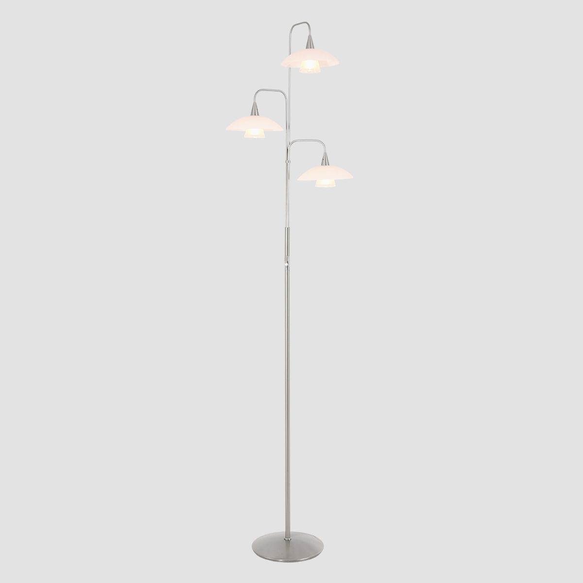 Lampe sur pied classique en métal et verre Steinhauer Tallerken – Image 15