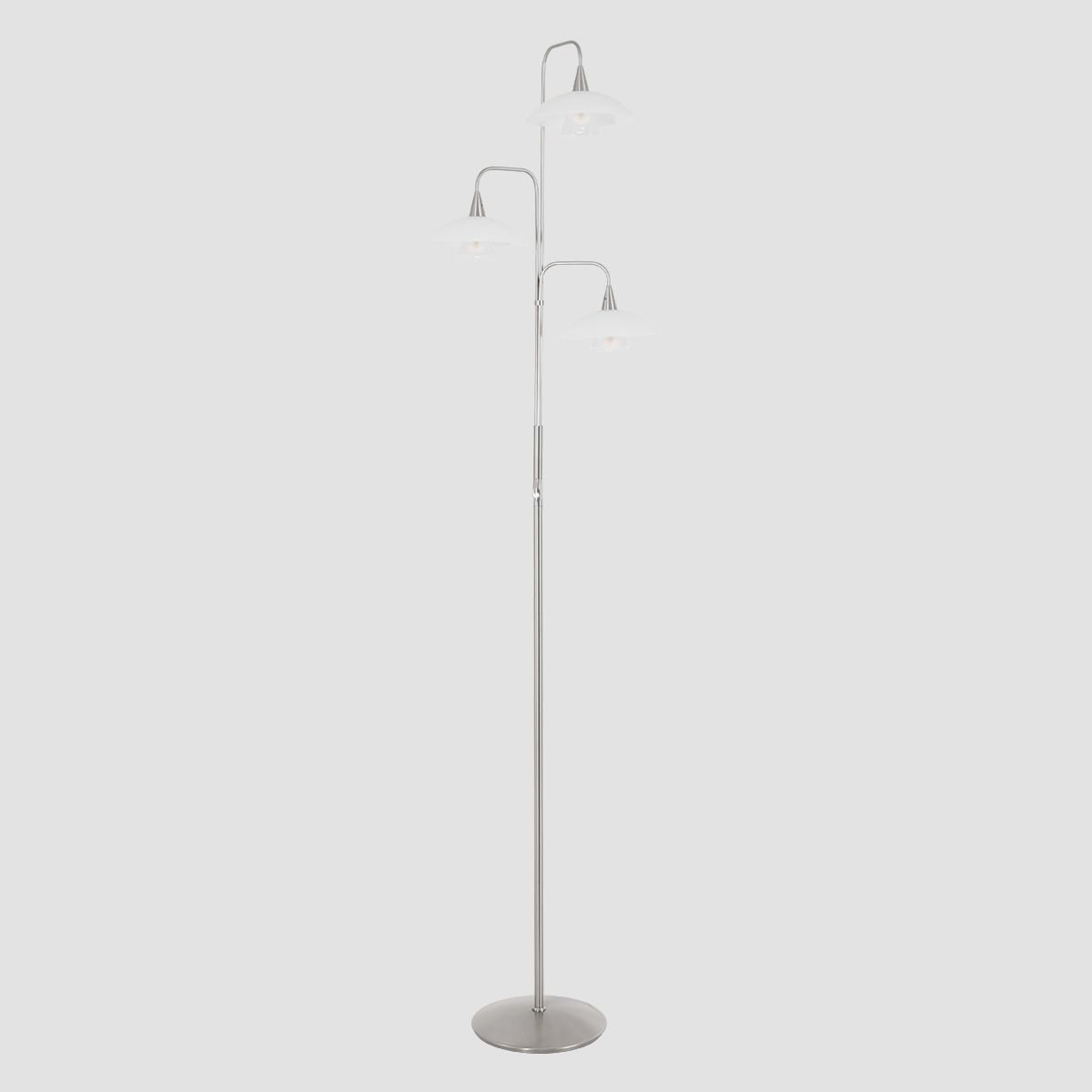 Lampe sur pied classique en métal et verre Steinhauer Tallerken – Image 16
