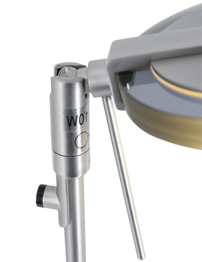 Lampadaire au design minimaliste Steinhauer Turound acier – Image 5