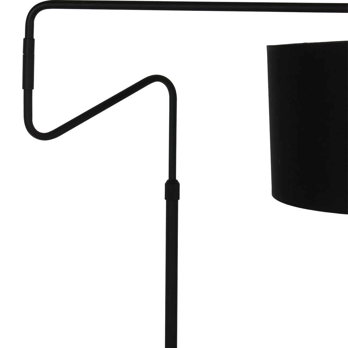 Lampadaire avec abat-jour Anne Lighting Linstrøm noir – Image 12