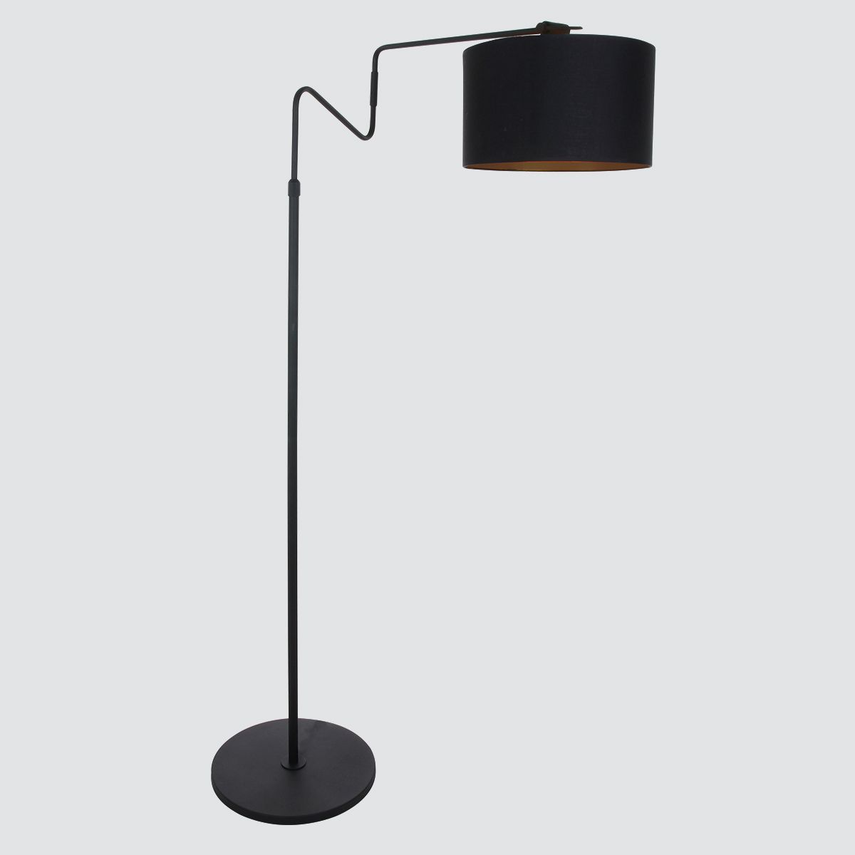 Lampadaire avec abat-jour Anne Lighting Linstrøm noir – Image 14