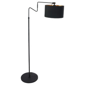 lampadaire-avec-abat-jour-anne-lighting-linstrøm-noir-2132zw