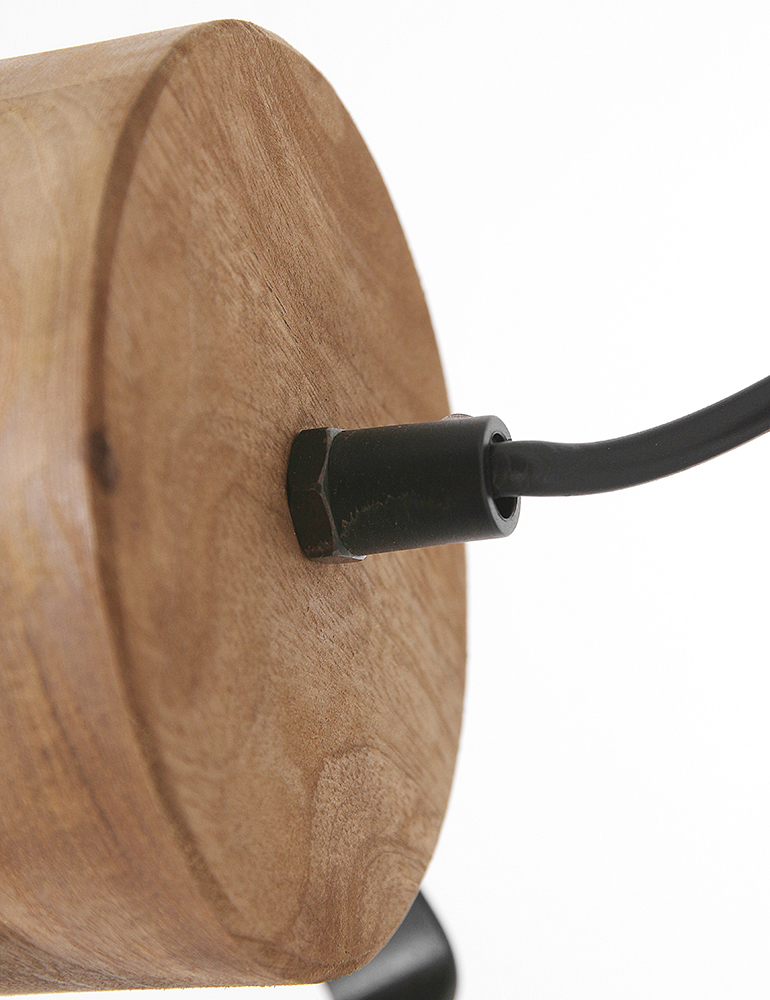 Lampadaire avec abat-jour en bois Imbert Light & Living bois – Image 5