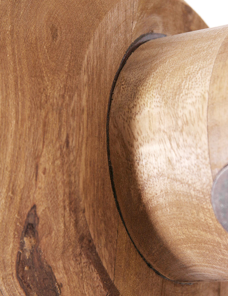 Lampadaire avec abat-jour en bois Imbert Light & Living bois – Image 6