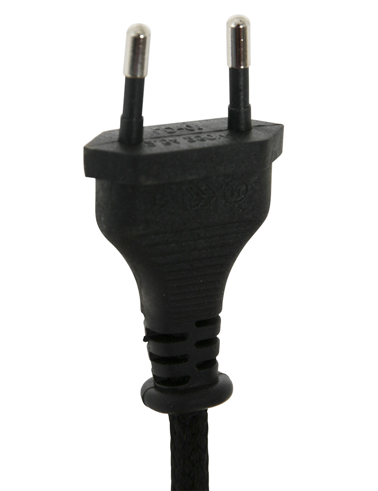 Lampadaire avec grand abat-jour Mexlite Evy noir et or – Image 10