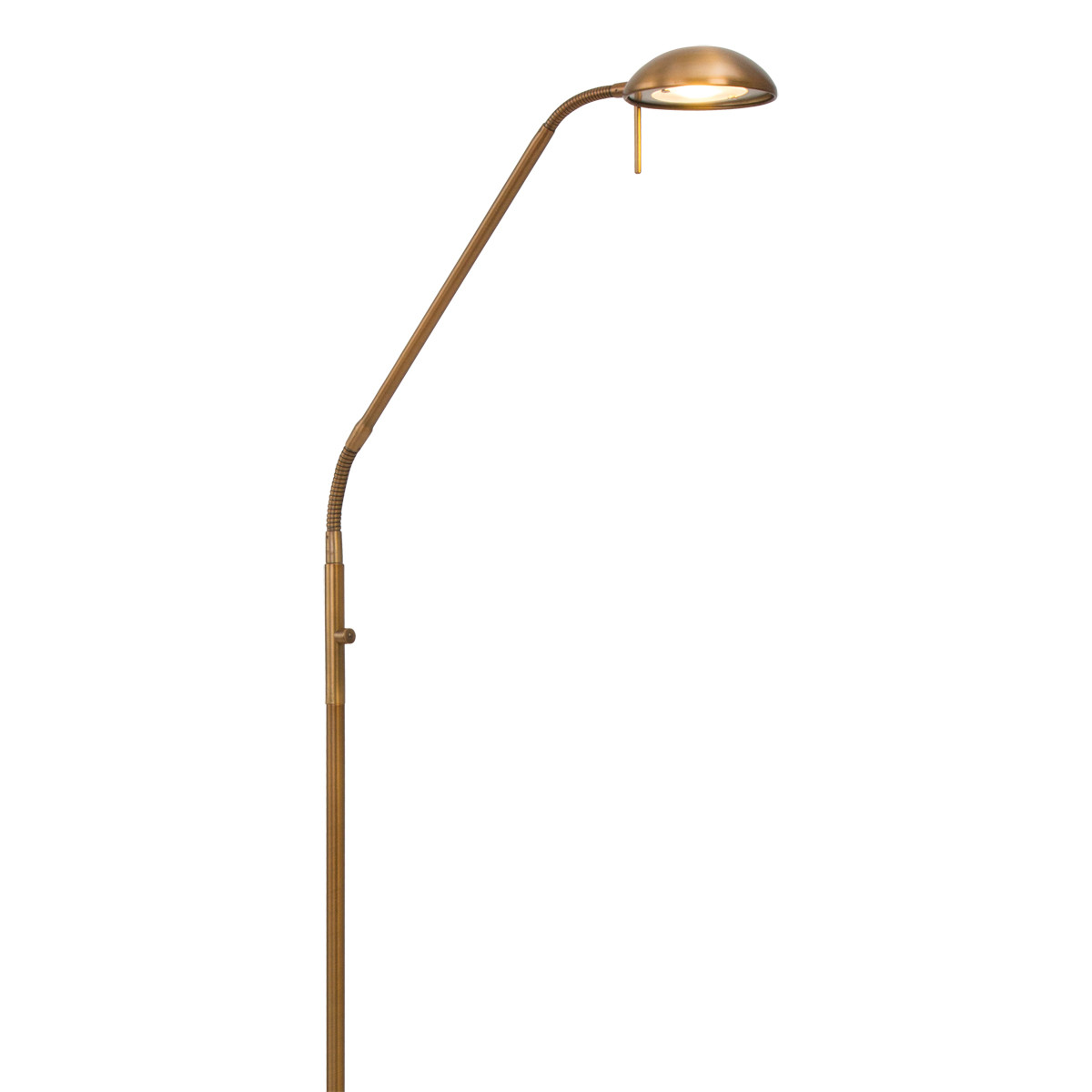 Lampadaire de lecture bronze bras flexible Mexlite Biron – Image 2