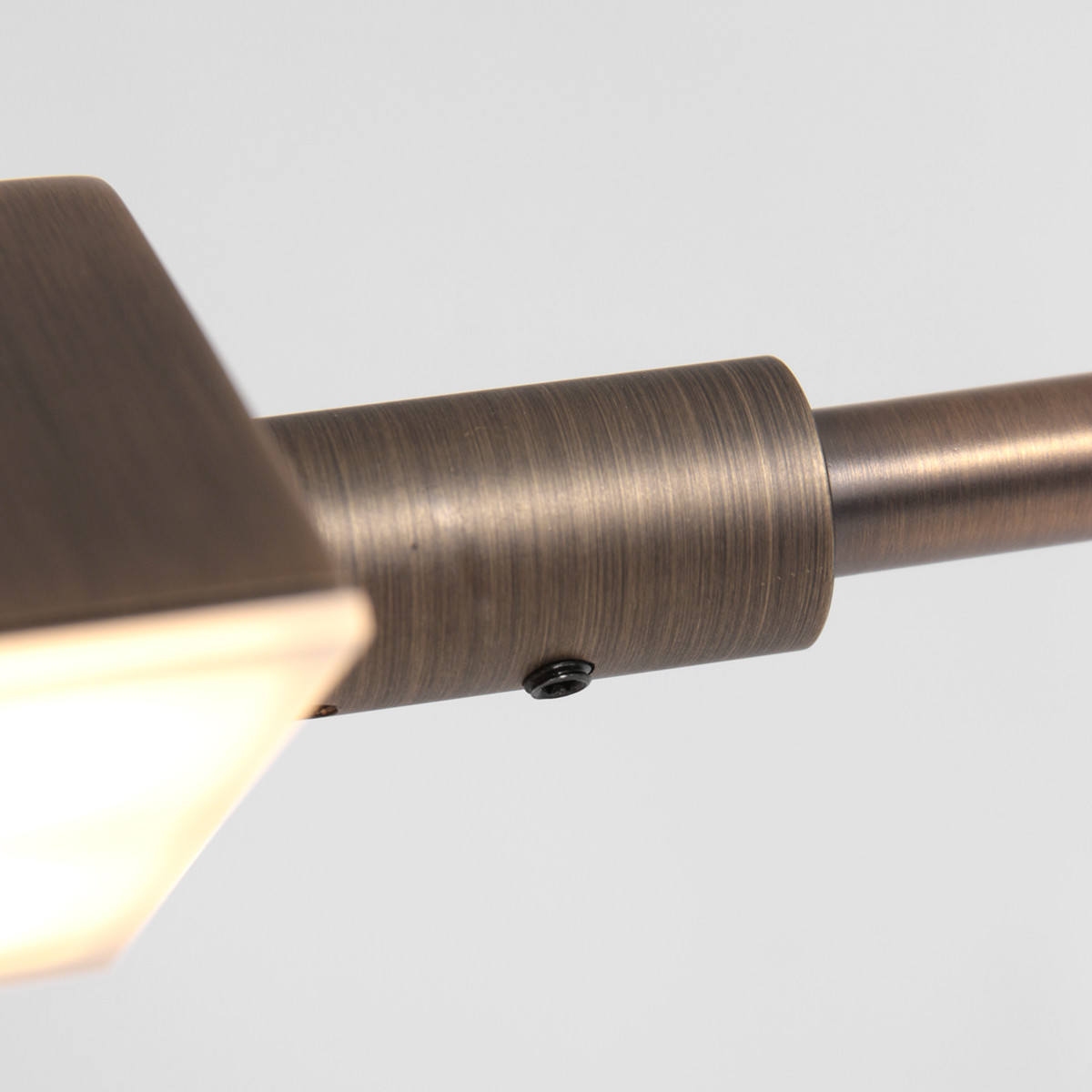 Lampadaire classique dimmable Steinhauer Retina bronze – Image 12