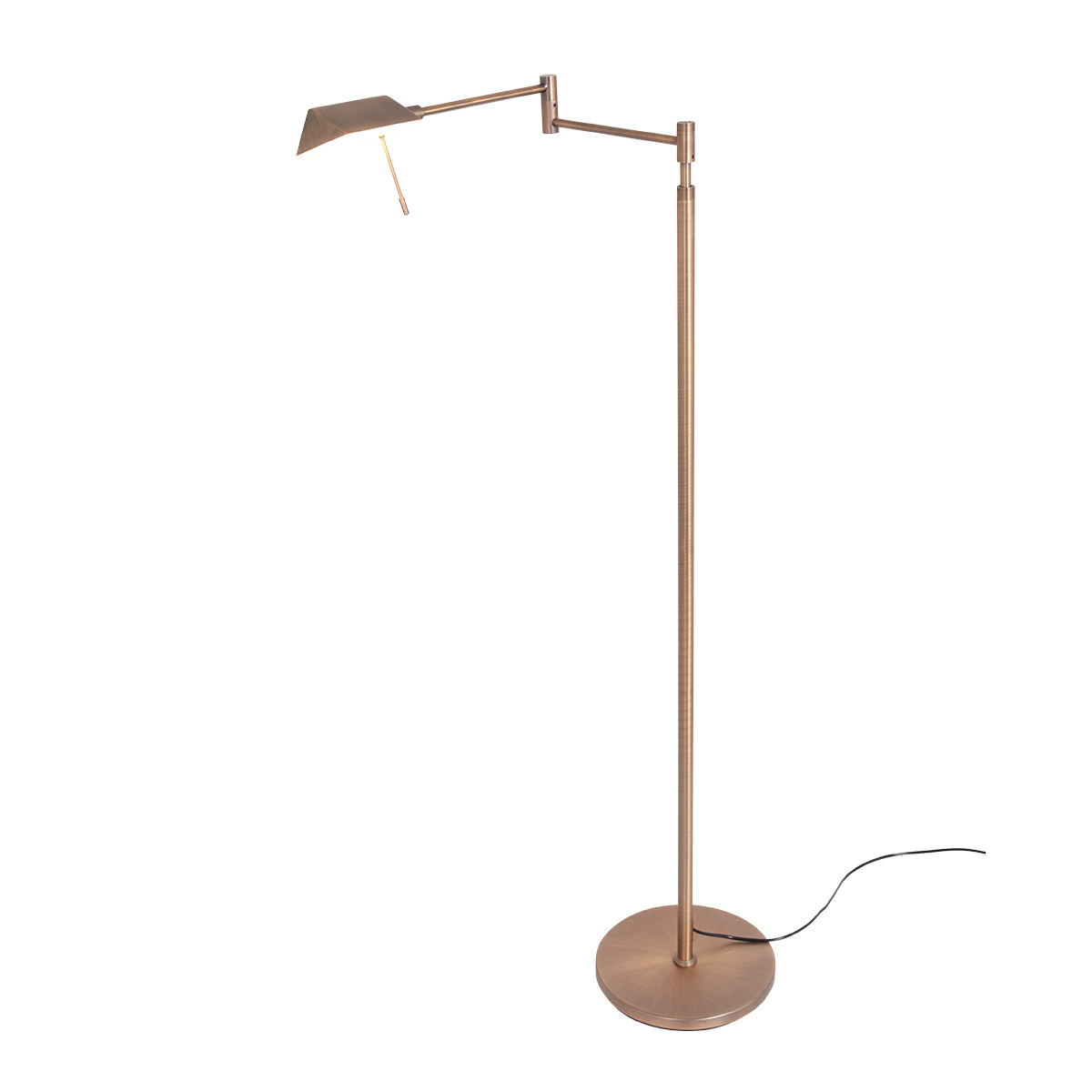 Lampadaire classique dimmable Steinhauer Retina bronze – Image 2