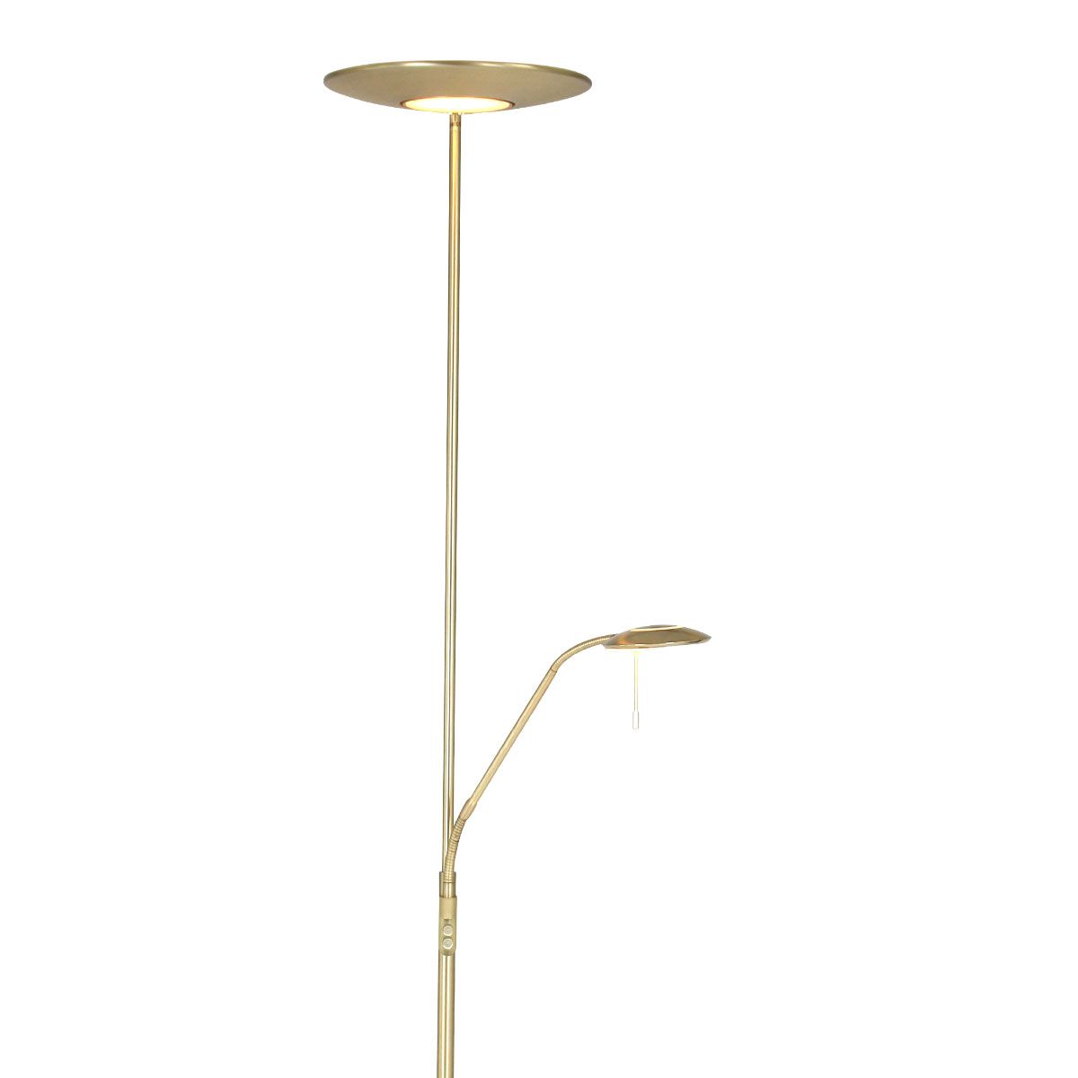 Lampadaire classique Steinhauer Zodiac laiton – Image 13