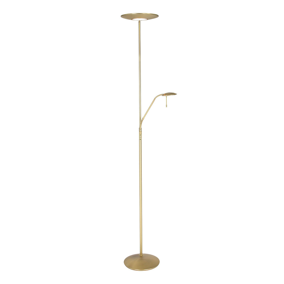 Lampadaire classique Steinhauer Zodiac laiton – Image 2