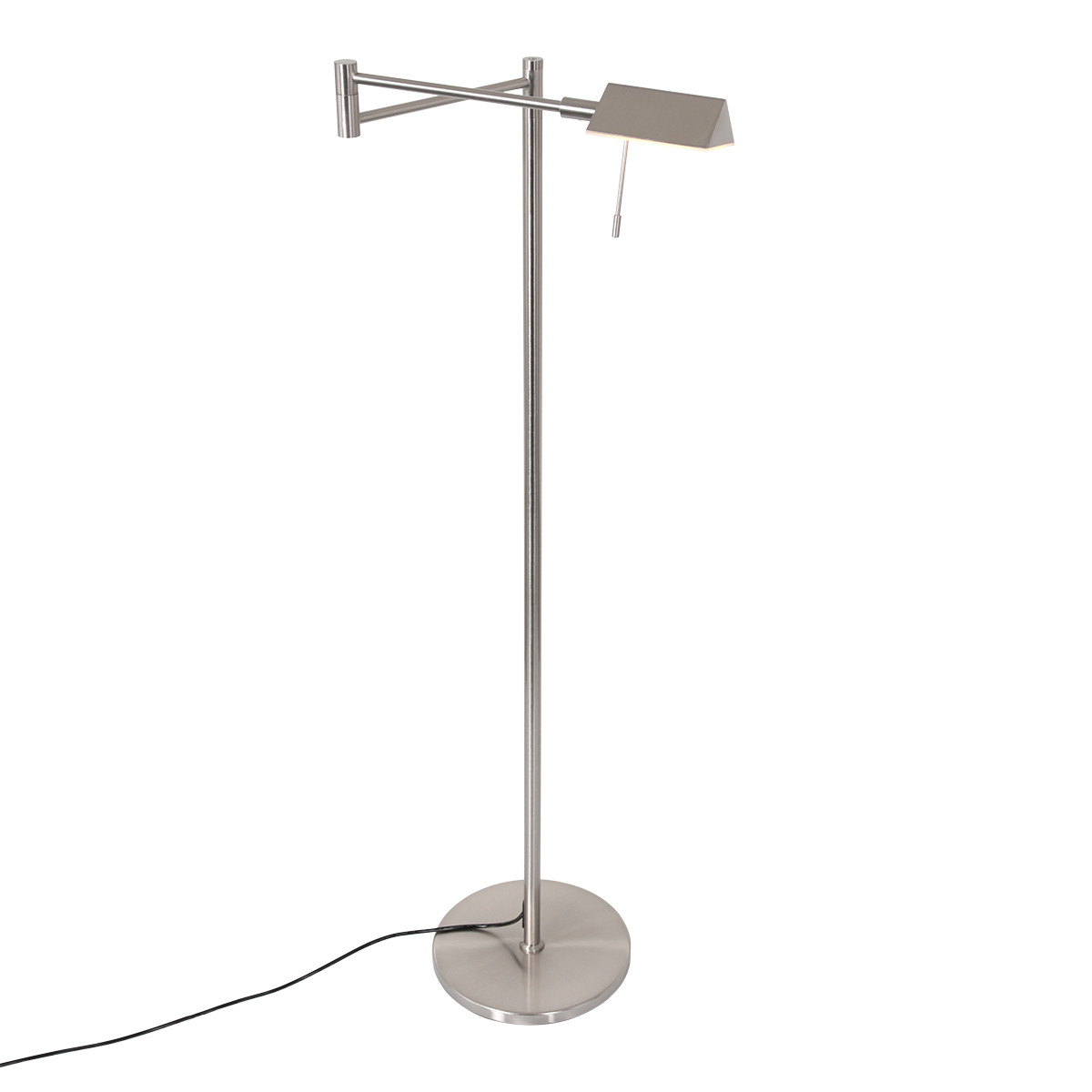 Lampadaire design dimmable Steinhauer Retina acier – Image 14