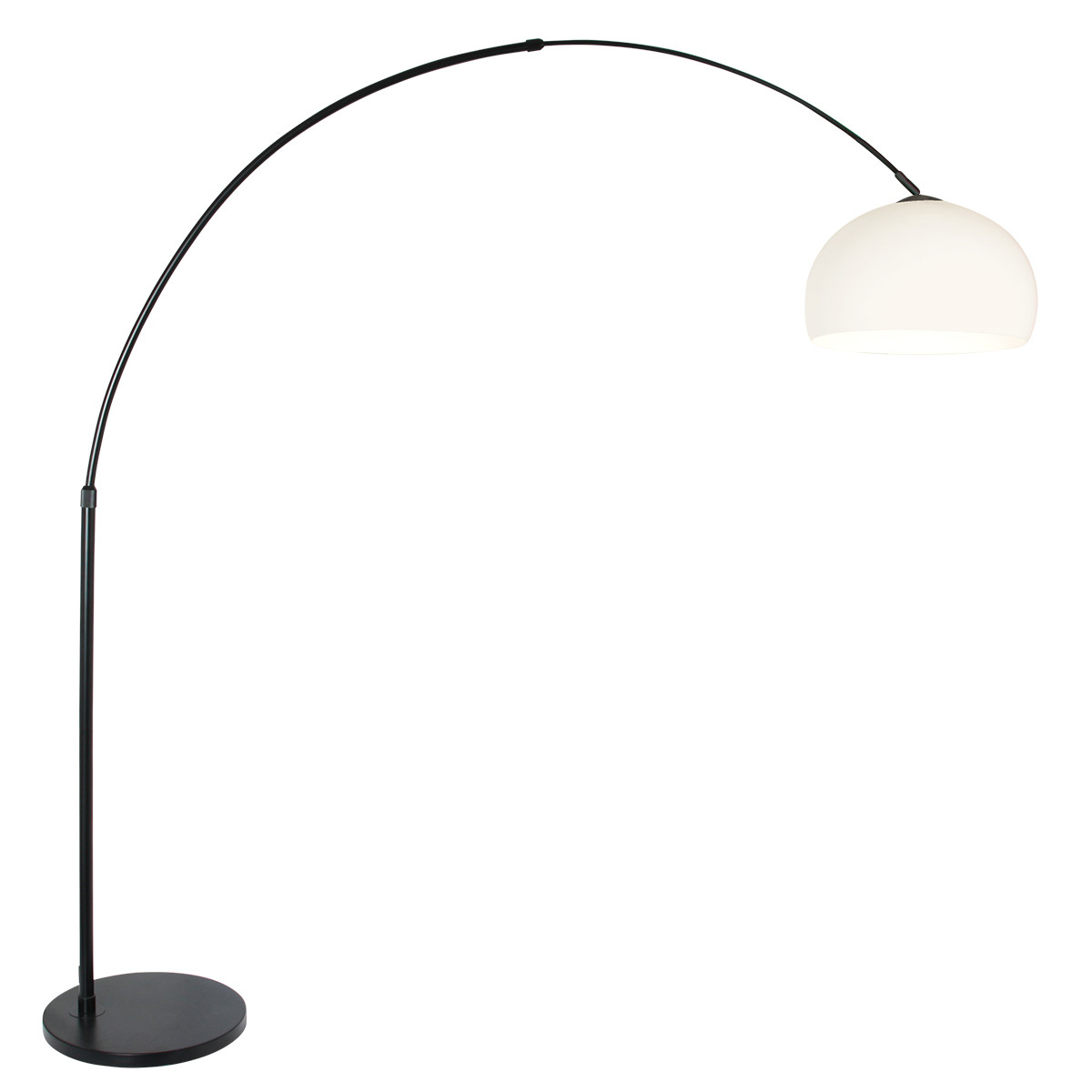 Lampadaire design en arc Steinhauer Sparkled light noir – Image 2