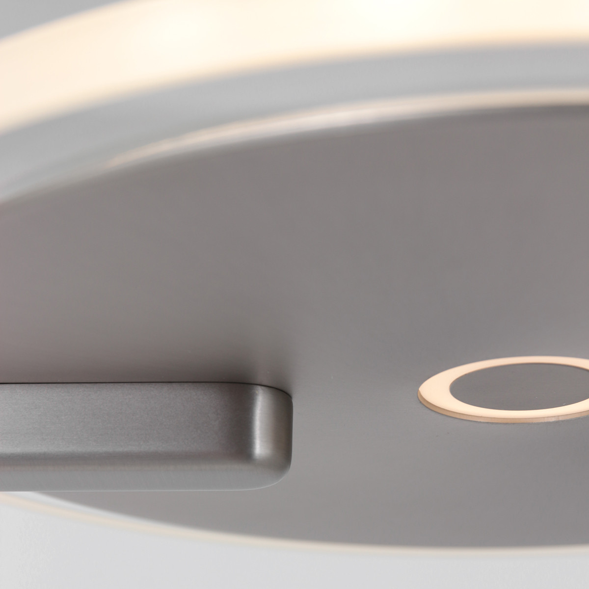 Lampadaire design verre transparent Steinhauer Turound noir – Image 5