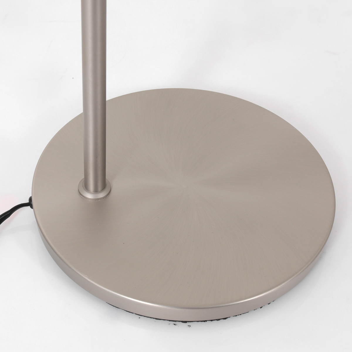 Lampadaire design verre transparent Steinhauer Turound noir – Image 6