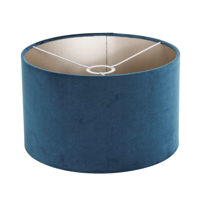 lampadaire-elegant-abat-jour-bleu-steinhauer-stang-noir-8222zw-5