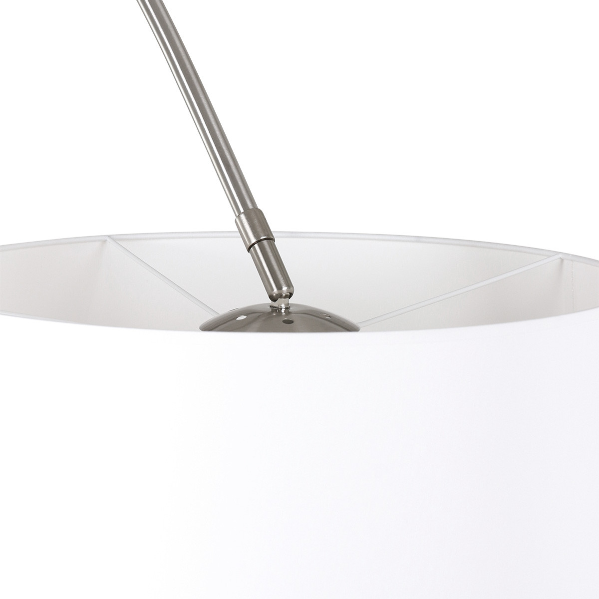 Lampe de sol en métal gris moderne Steinhauer Sparkled Light – Image 15