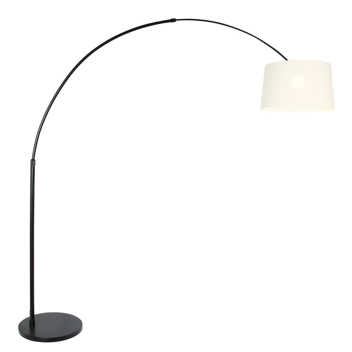 Lampadaire en arc atmosphérique Steinhauer Sparkled light acier – Image 2