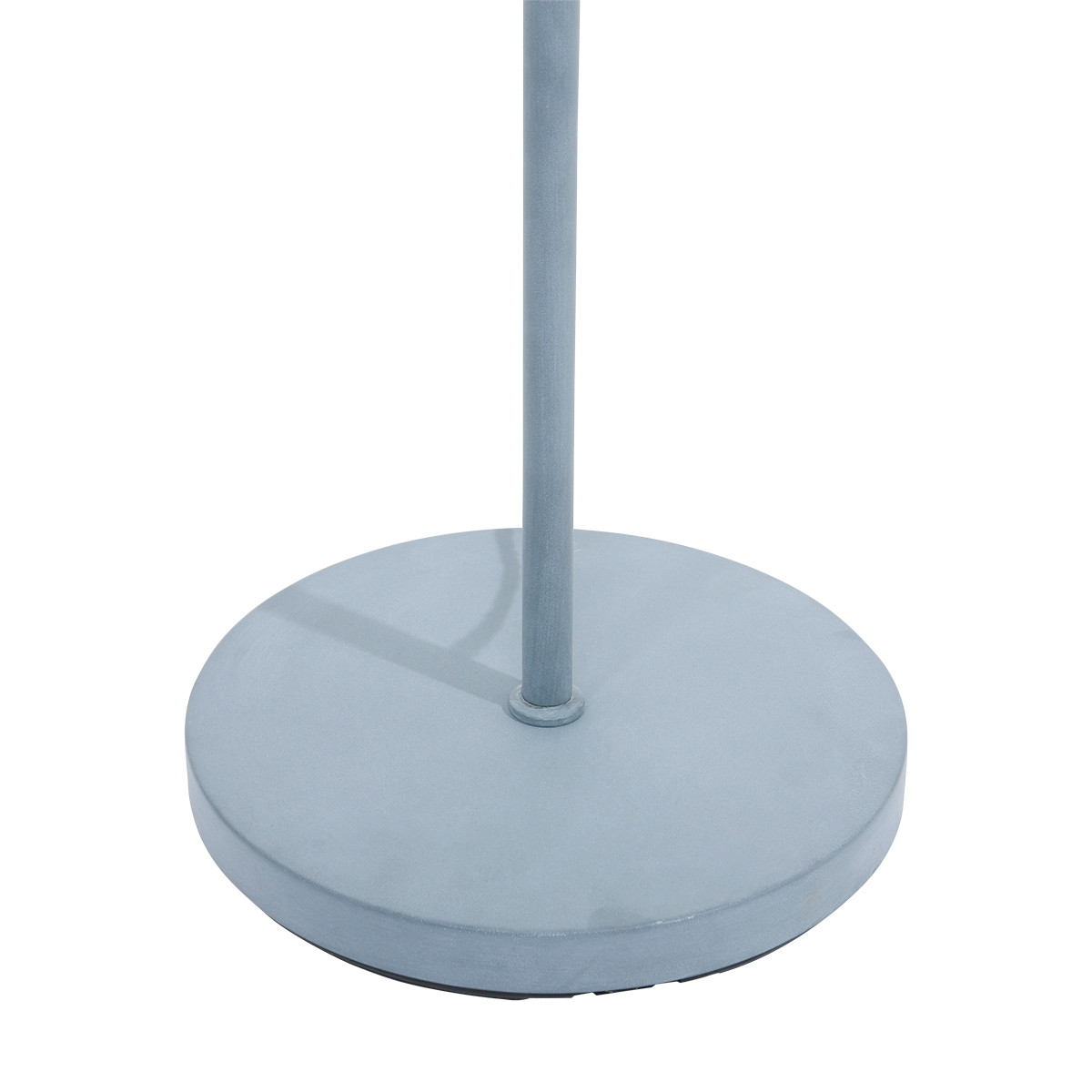 Lampadaire industriel en métal gris Mexlite Nove – Image 10
