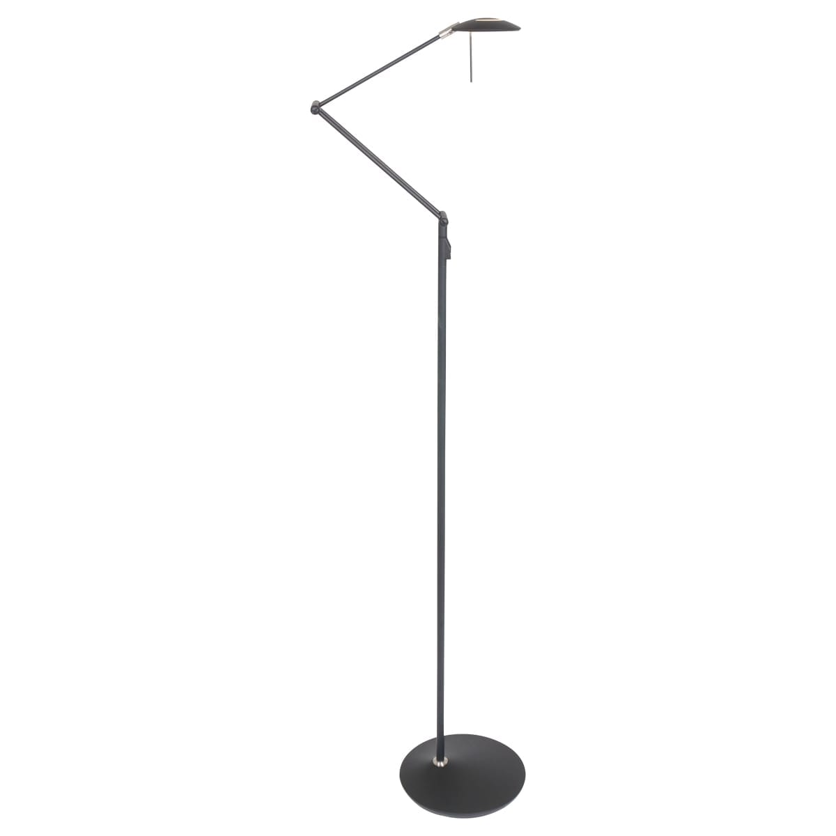 Lampadaire LED avec bras articulé noir Steinhauer Zodiac – Image 2