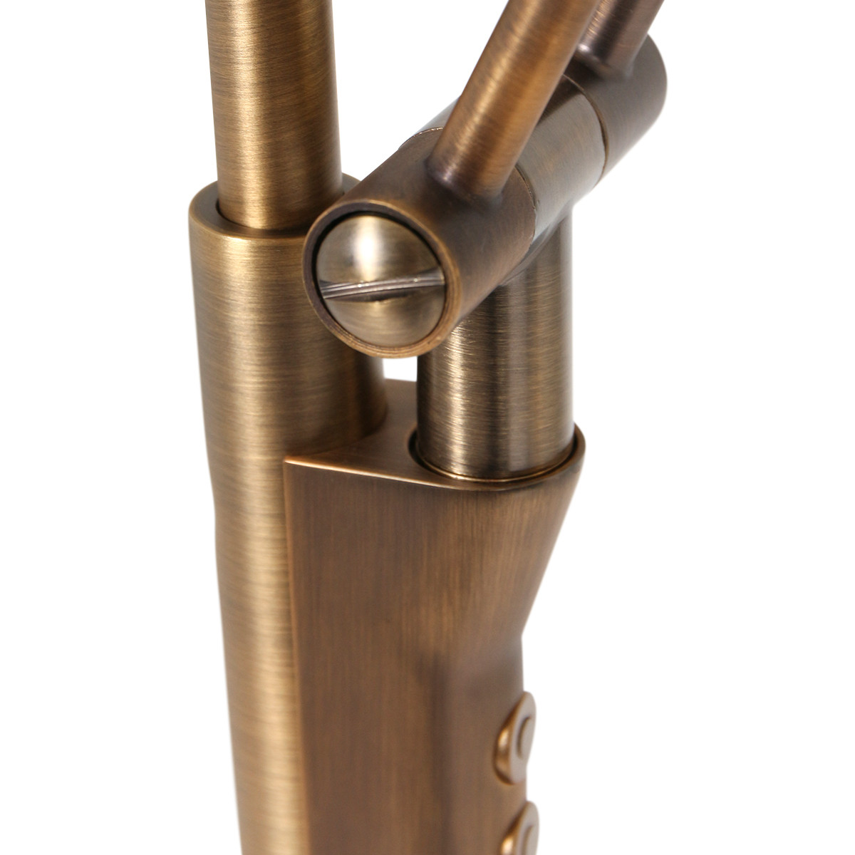 Lampadaire LED avec lampe de lecture Steinhauer Zodiac bronze – Image 6