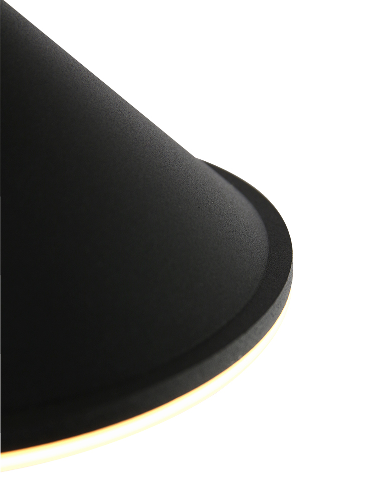 Lampadaire LED design noir aux bras articulés Steinhauer Punkt led chrome et noir – Image 10