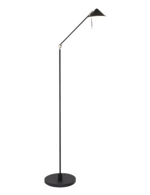 lampadaire-led-design-noir-aux-bras-articules  -steinhauer-punkt-led-chrome-et-noir-2559zw