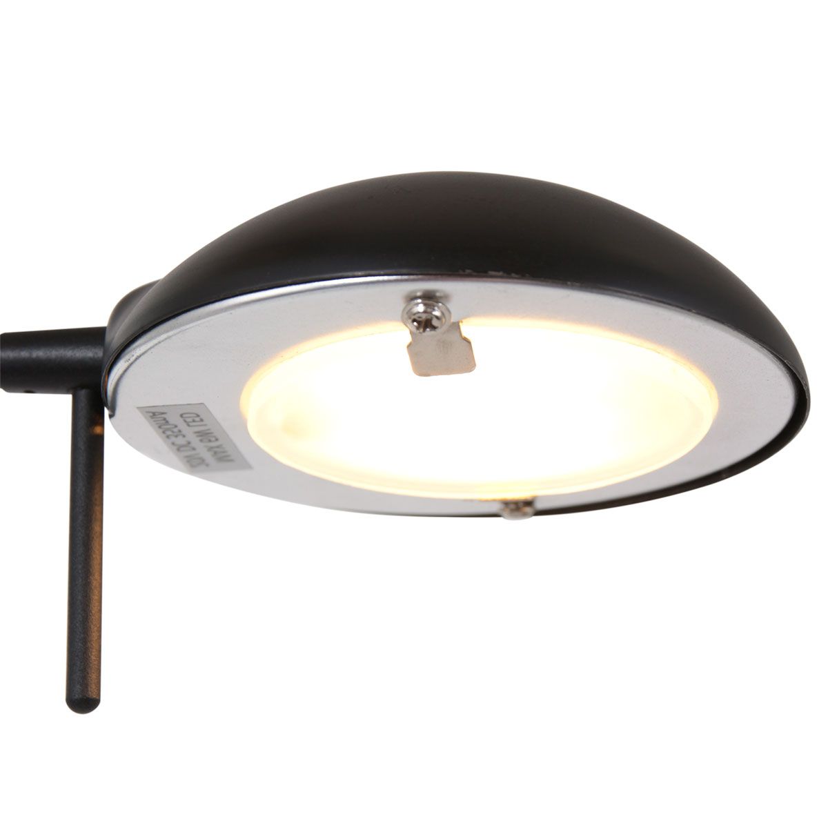 Lampadaire rond bras de lecture réglable acier Mexlite Biron – Image 15