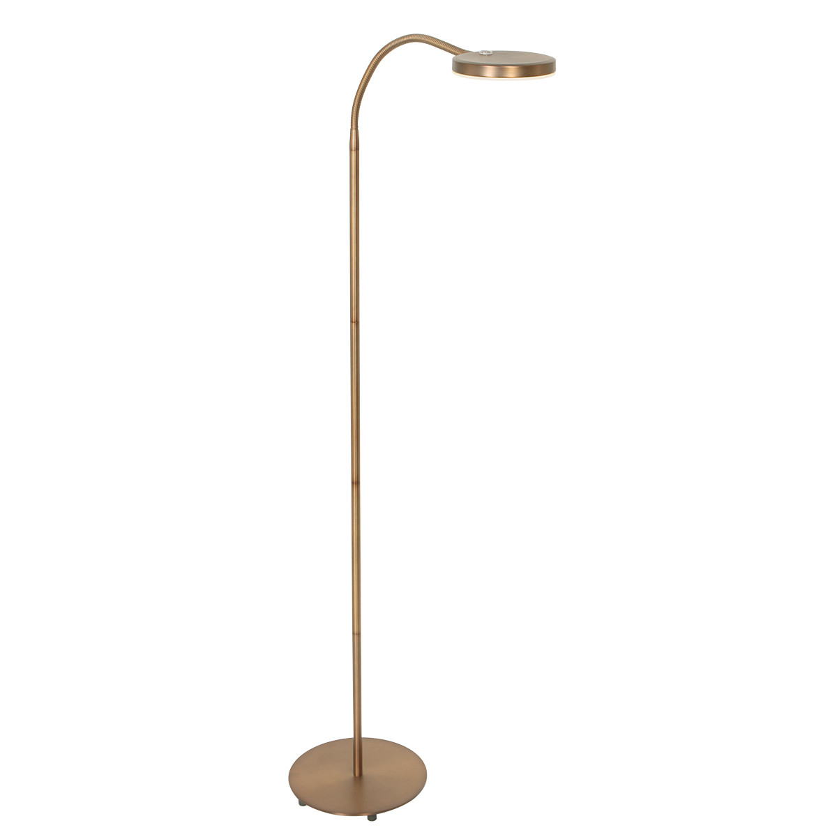 Lampadaire classique réglable en bronze Mexlite Platu – Image 2