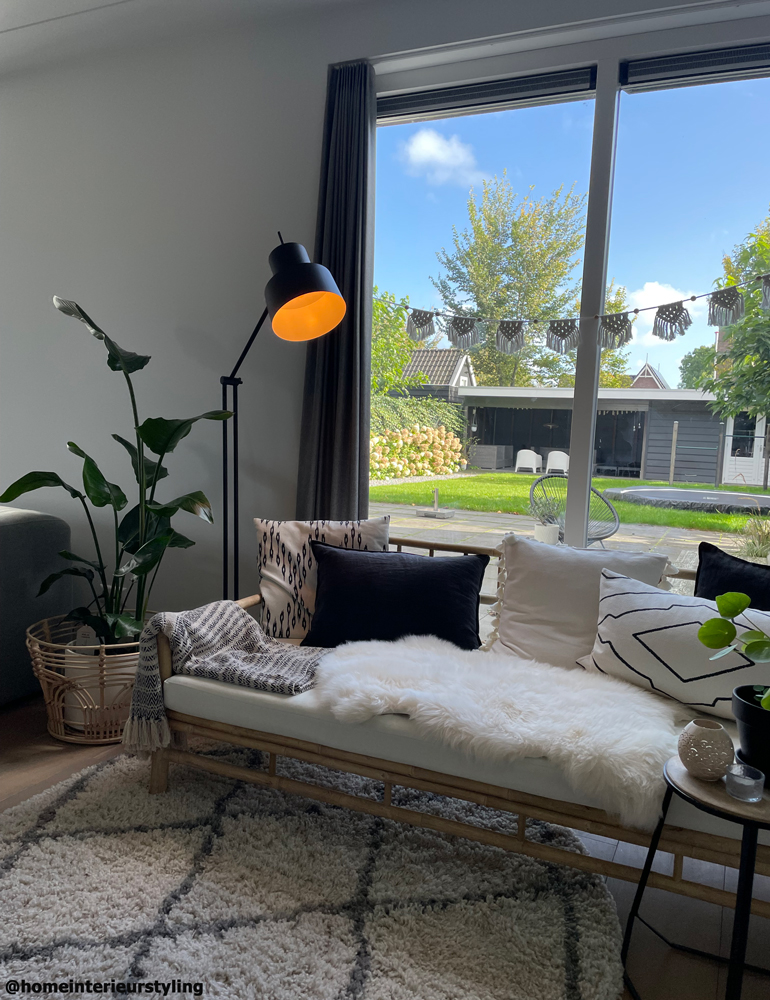 Lampadaire Light & Living Wesly noir – Image 3