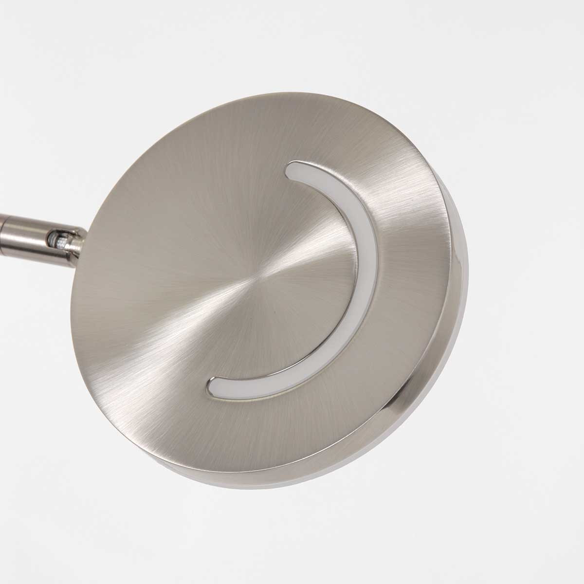 Lampadaire moderne réglable couleur acier Steinhauer Soleil – Image 12