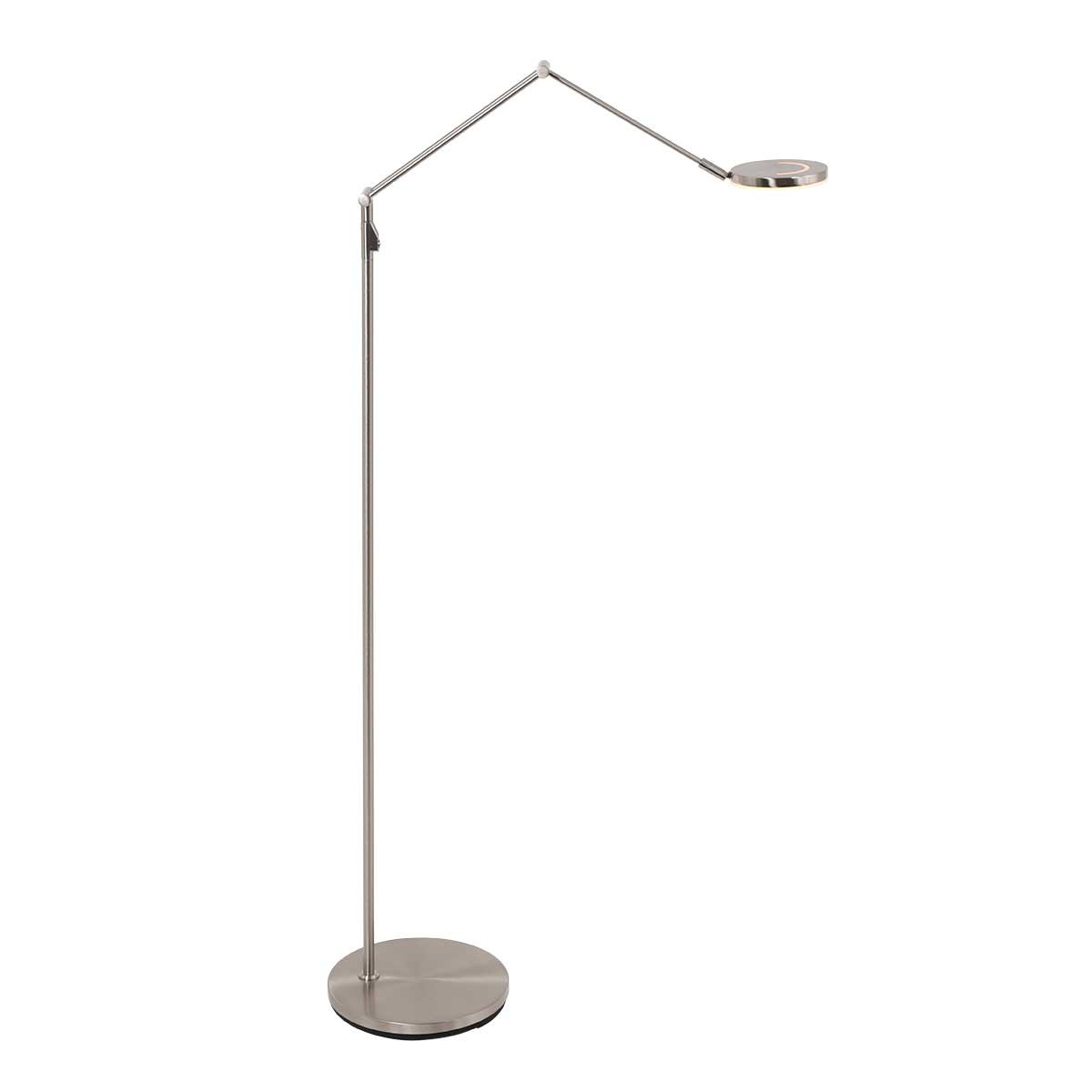 Lampadaire moderne réglable couleur acier Steinhauer Soleil – Image 17