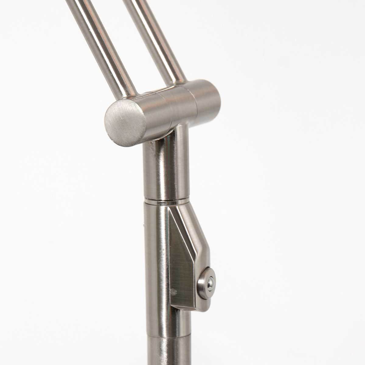 Lampadaire moderne réglable couleur acier Steinhauer Soleil – Image 4