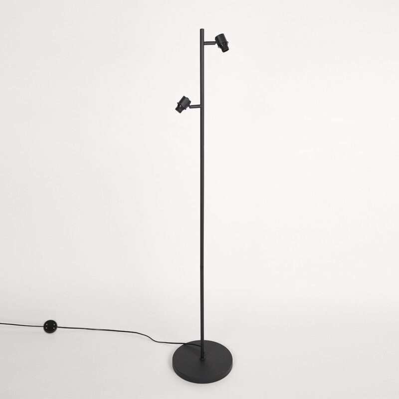 lampadaire-moderne-noir-a-deux-lumieres-steinhauer-bambus-3670zw-8
