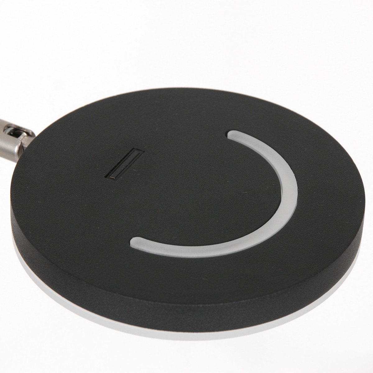 Lampadaire moderne noir avec abat-jour rond Steinhauer Soleil noir – Image 12