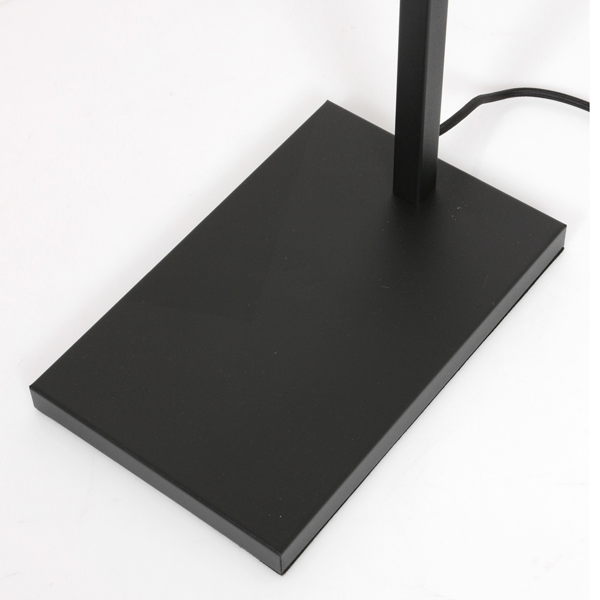 Lampadaire industriel noir avec boule de verre fumé Steinhauer Stang – Image 13