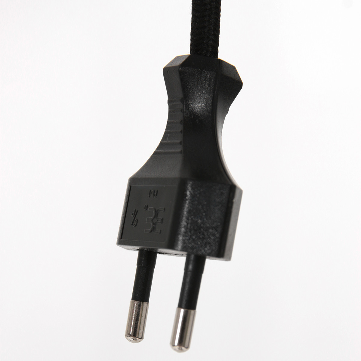 Lampadaire industriel noir avec boule de verre fumé Steinhauer Stang – Image 16