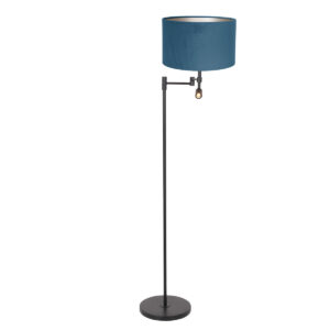 lampadaire-moderne-steinhauer-stang-liseuse-bleu-et-noir-7192zw