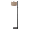 lampadaire-noir-abat-jour-beige-steinhauer-stang-8217zw
